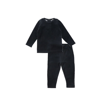 Black Velour Pajamas