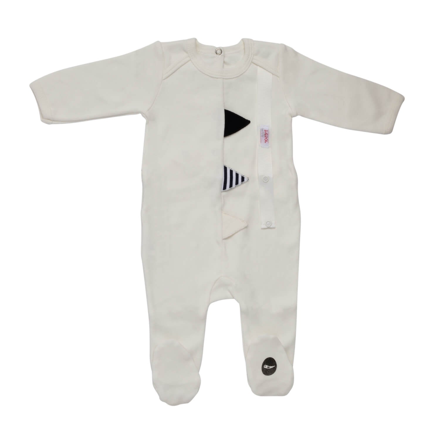 White Just Mod With Me Layette Set