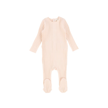 Petal Pink Wide Rib Footie