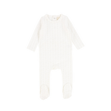 White Diamond Pointelle Print Layette Set