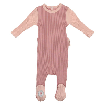 Pink Color Me Cozy Footie