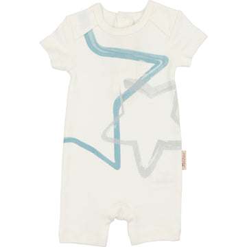 Ivory Sweet Stars Romper