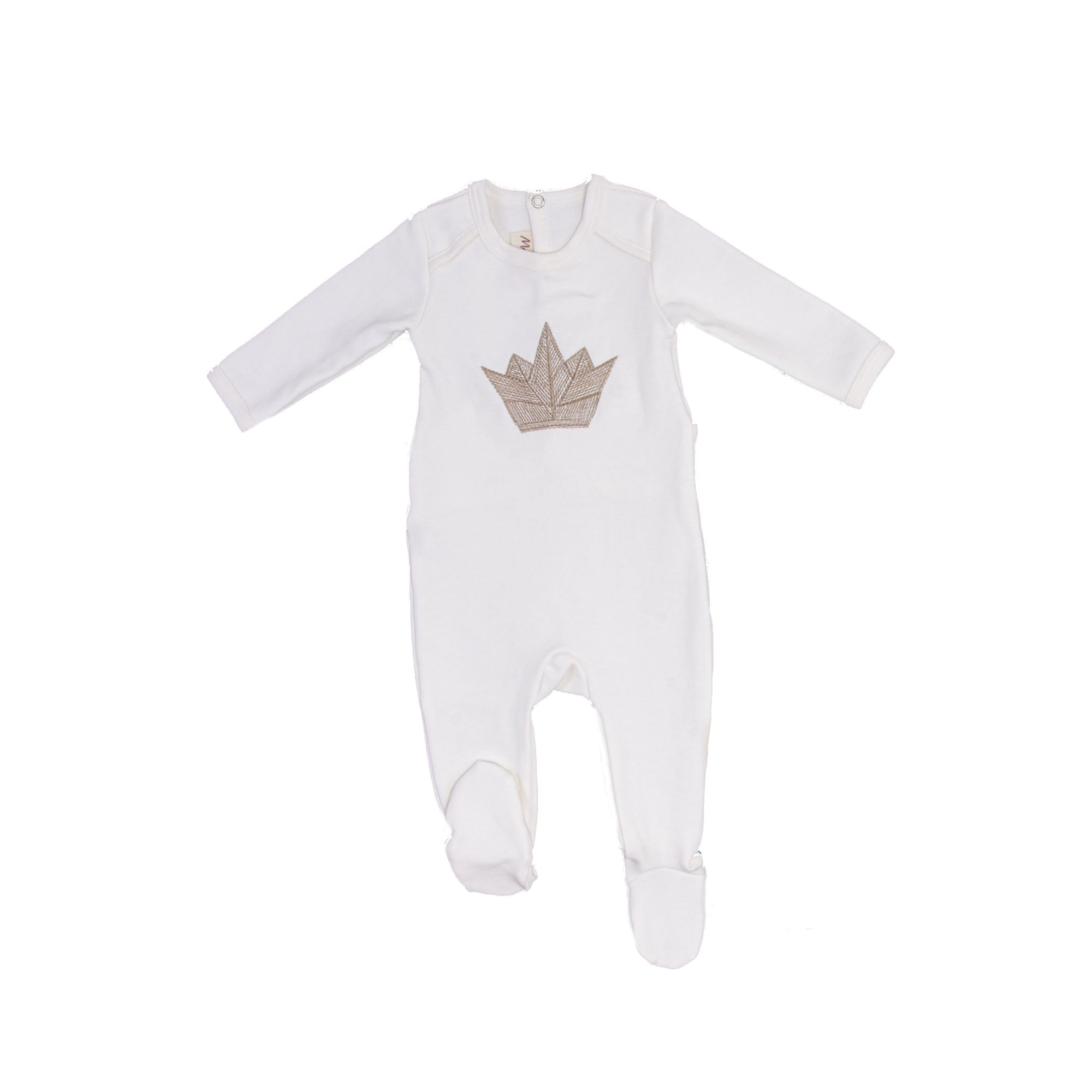 Ivory Crested Royale Layette Set