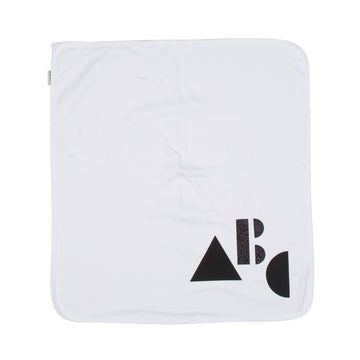 White ABC Blanket