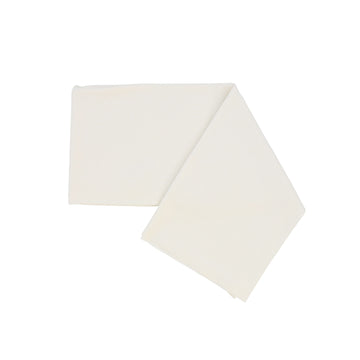 White Ribbed Blanket