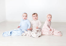 Sea Blue Cozy Cotton Layette Set