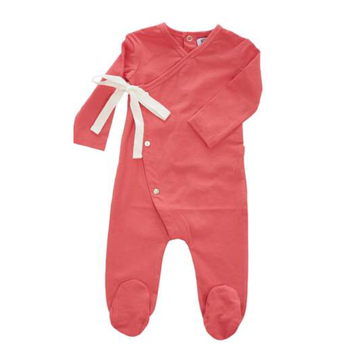 Hot Pink Wrap Footie