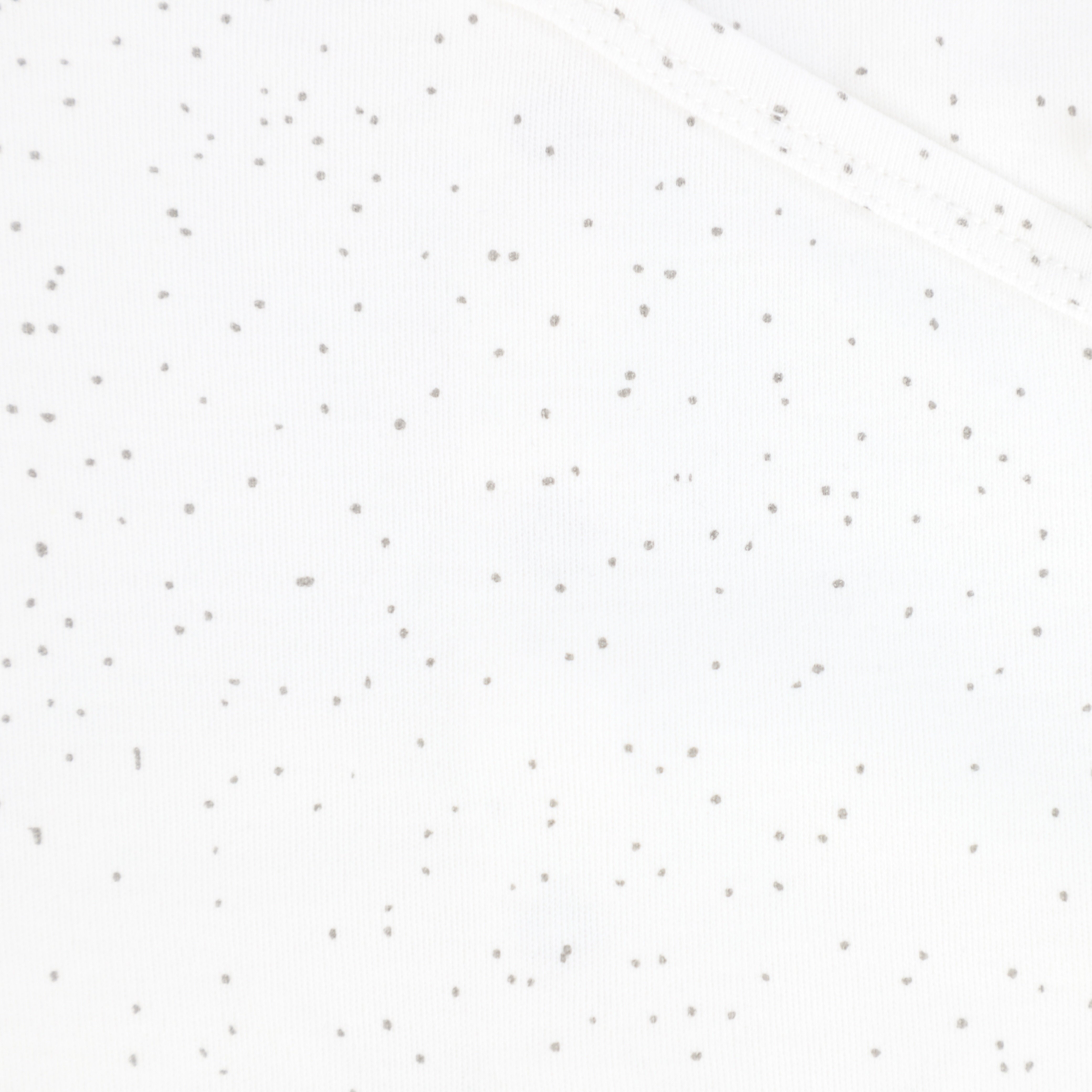 Ivory Grey Print Wrap Layette Set