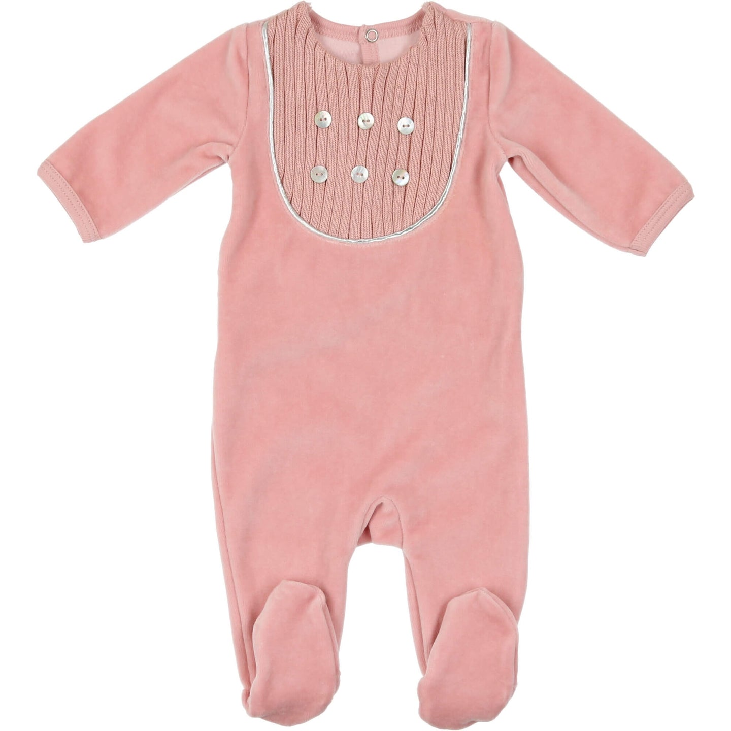 Blush Embellished Euro Footie