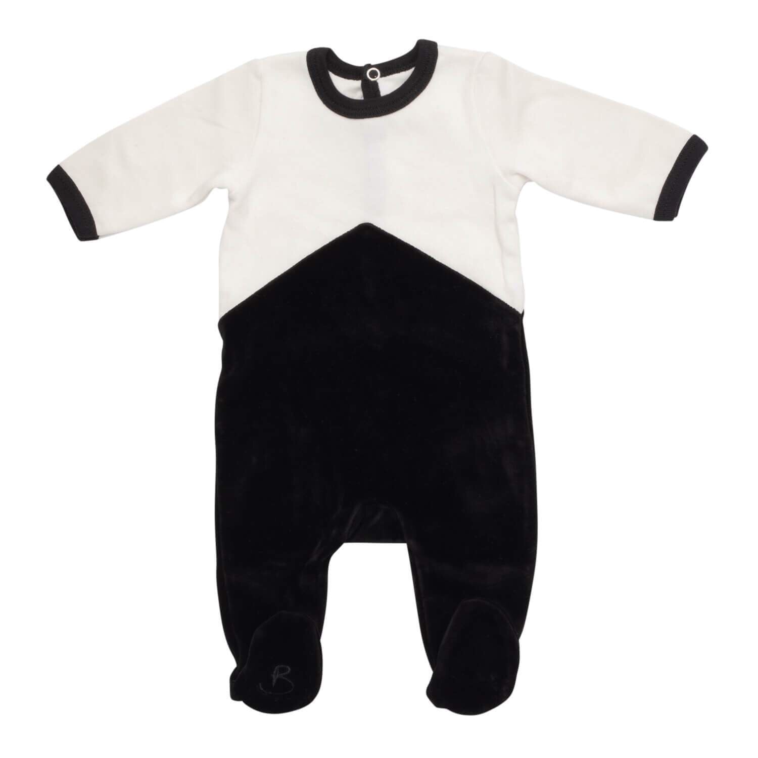 BW Geo Stripe Footie