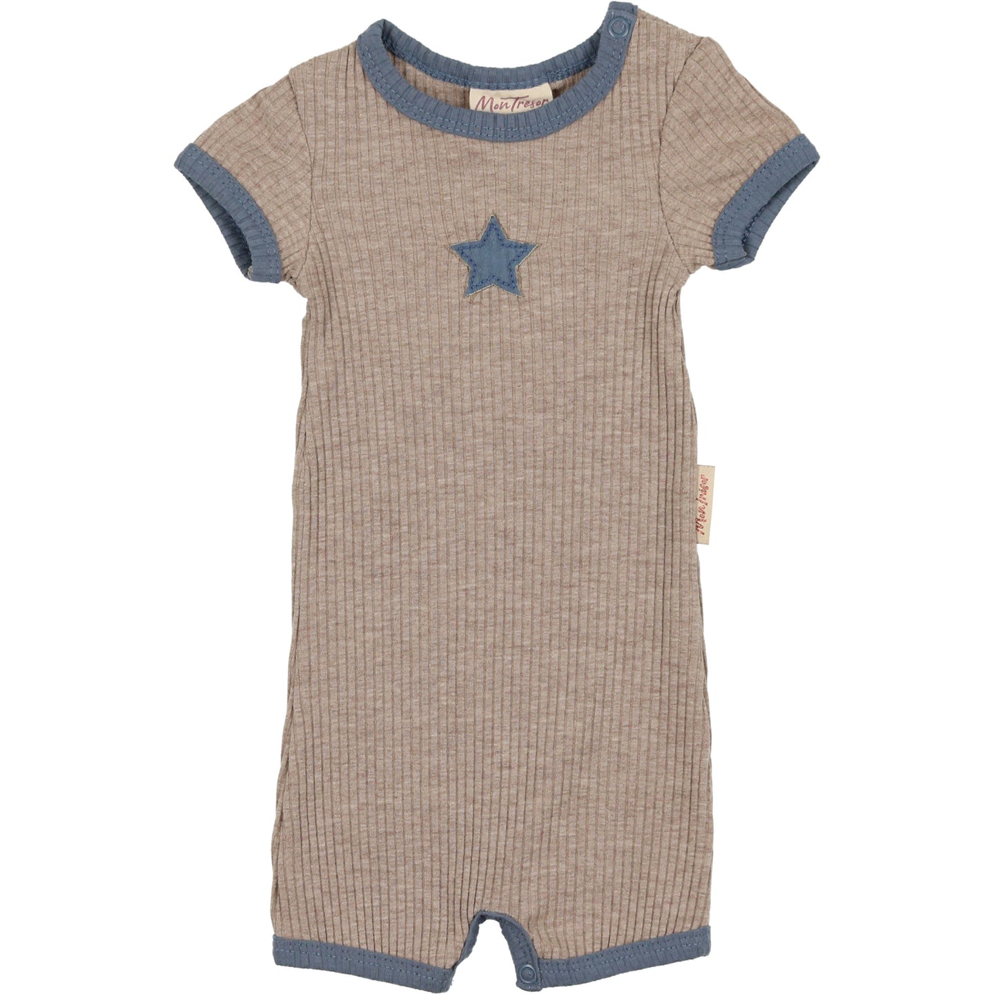 Blue Ship Shape Romper