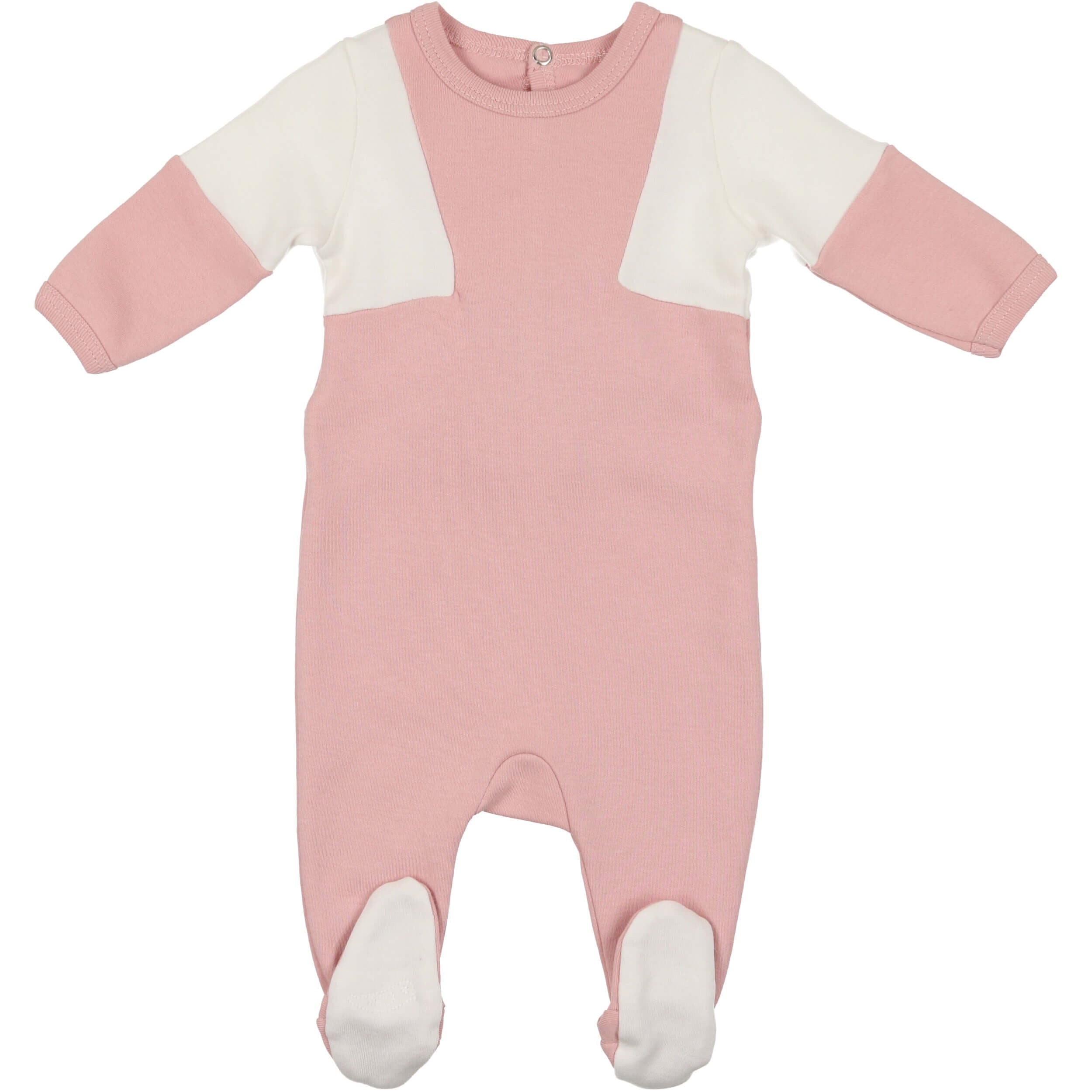 Pink Color a la Mode Footie