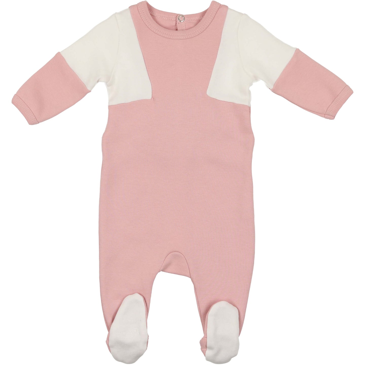 Pink Color a la Mode Footie