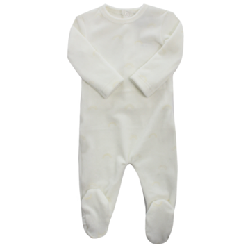 White Rainbow Footie