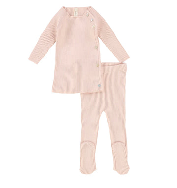 Soft Pink Knit Set