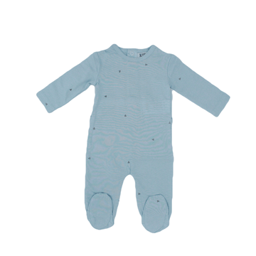 Blue Triangle Footie