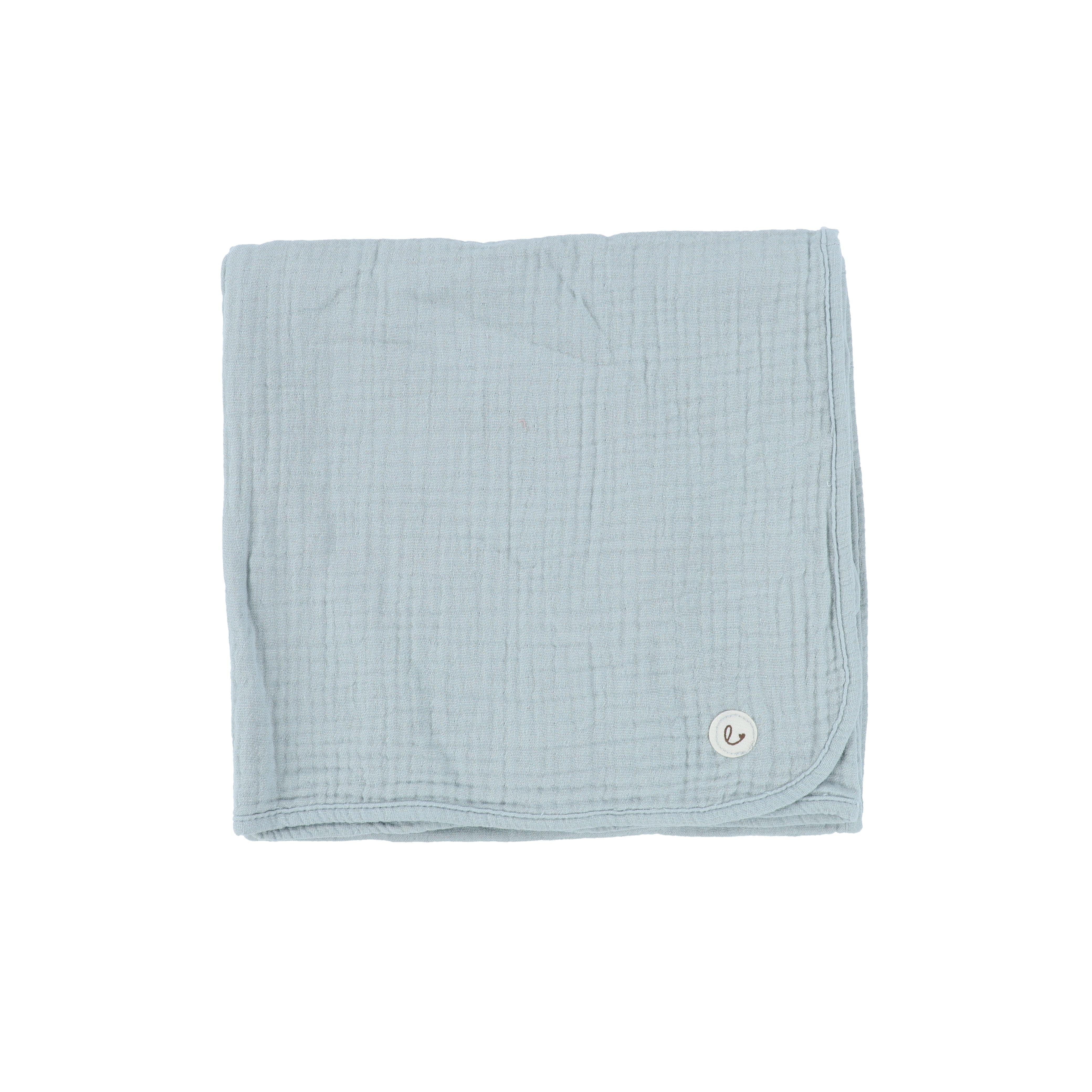 Green Ribbed Muslin Layette Set