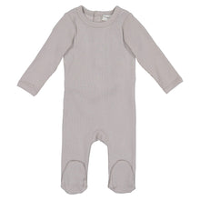 Grey Ribbed Layette Set