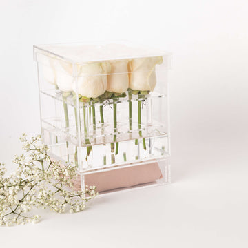 9 Hole Rose Box Gift Package