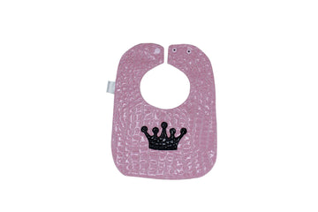 Pink Crown Bib
