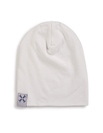 Natural White Beanie