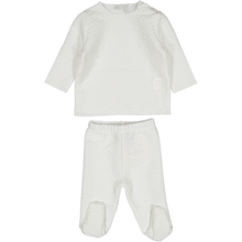 White 4 Piece Textured Outfit