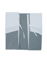 Grey Scalloped Layette Set