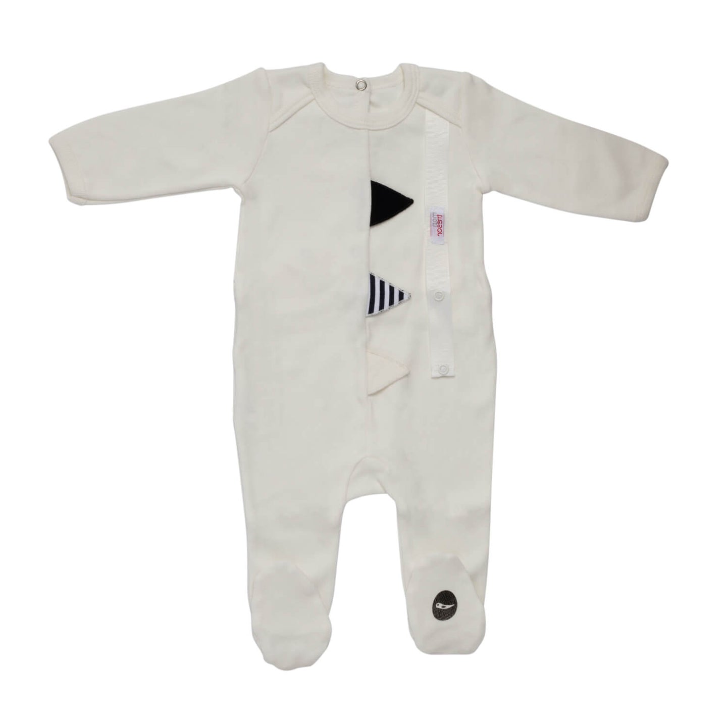 White Just Mod With Me Layette Set