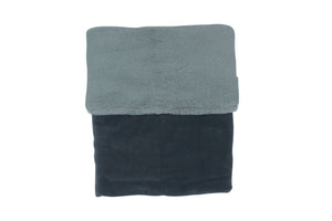 Grey Fur Bunting Blanket
