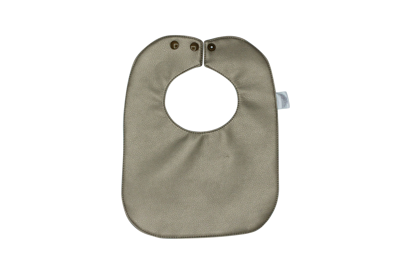 White Monochrome Eyelash Bib