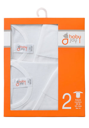 Long Sleeve 2 Pack Bodysuit with Mitts