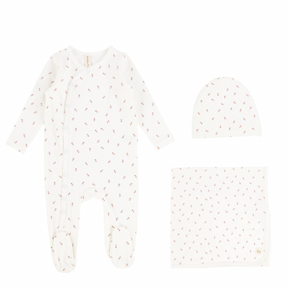 White Tulip Layette Set