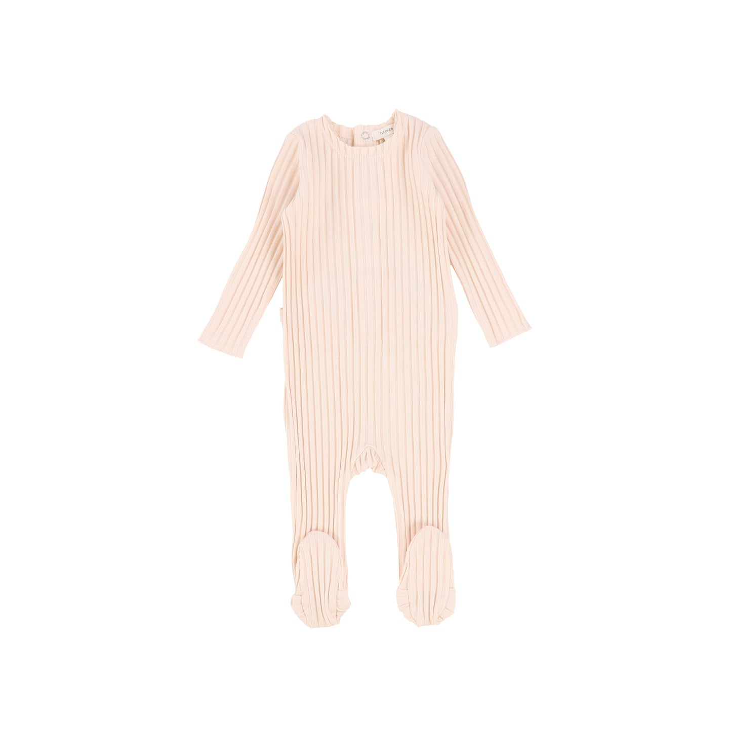 Petal Pink Wide Rib Footie