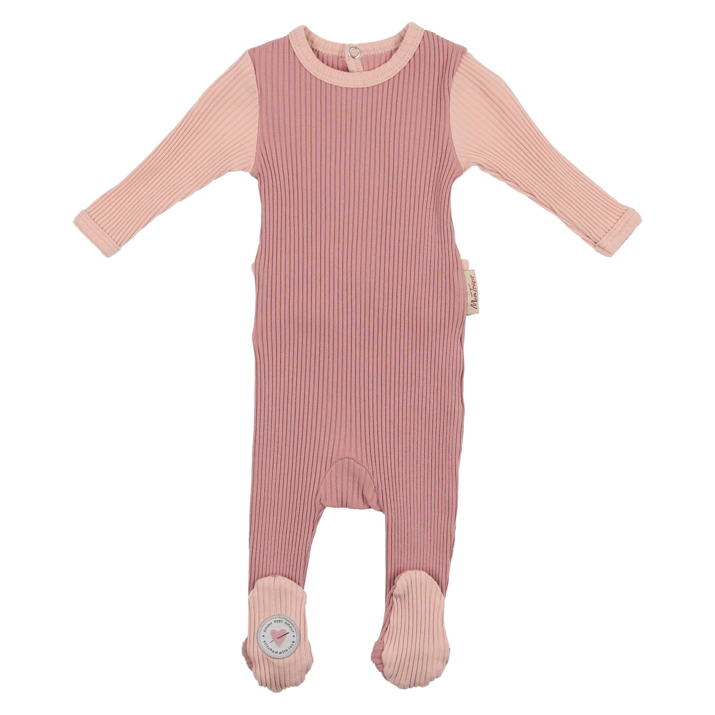 Pink Color Me Cozy Footie
