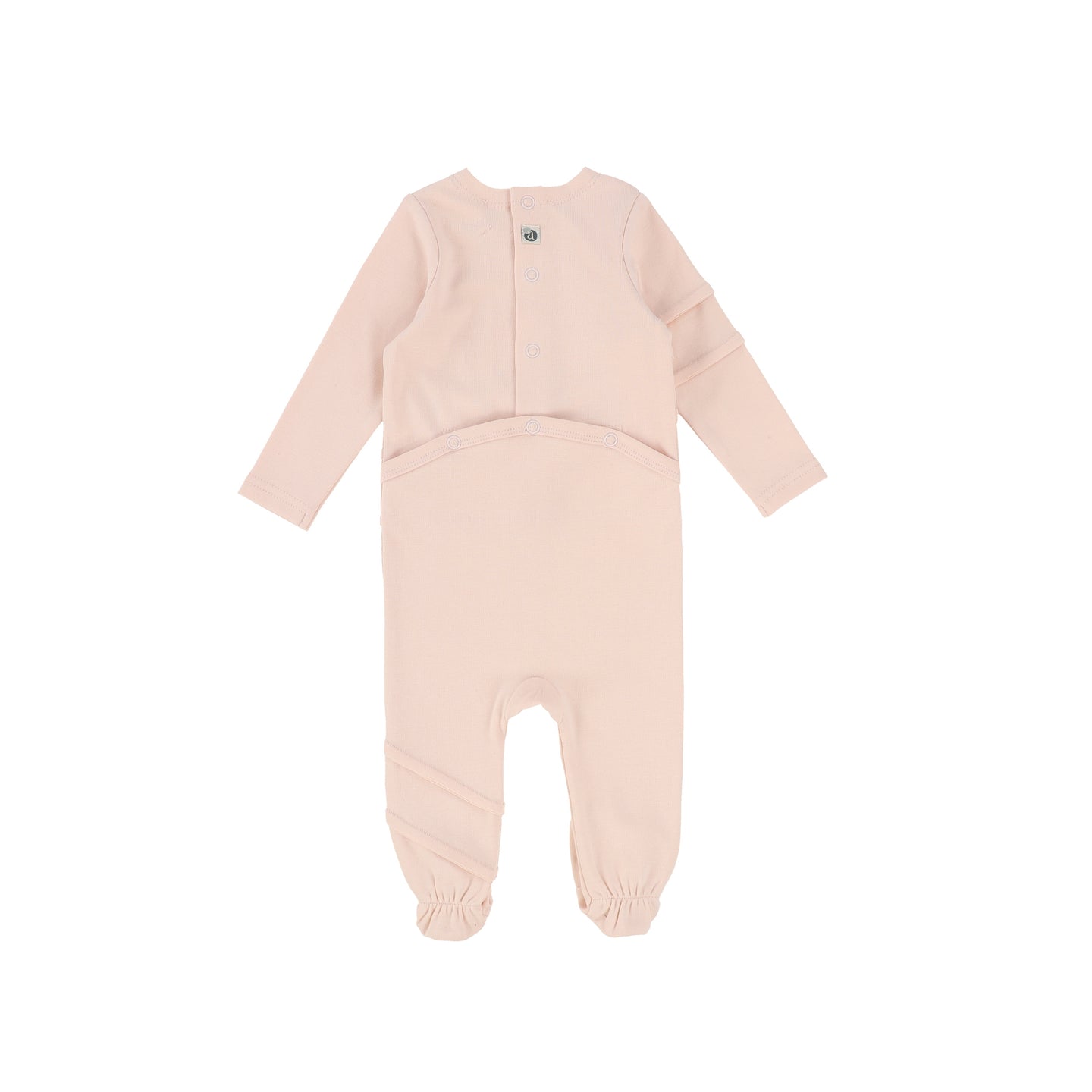 Soft Pink Cotton Footie
