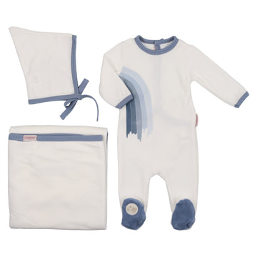 Blue Masterpiece Layette Set