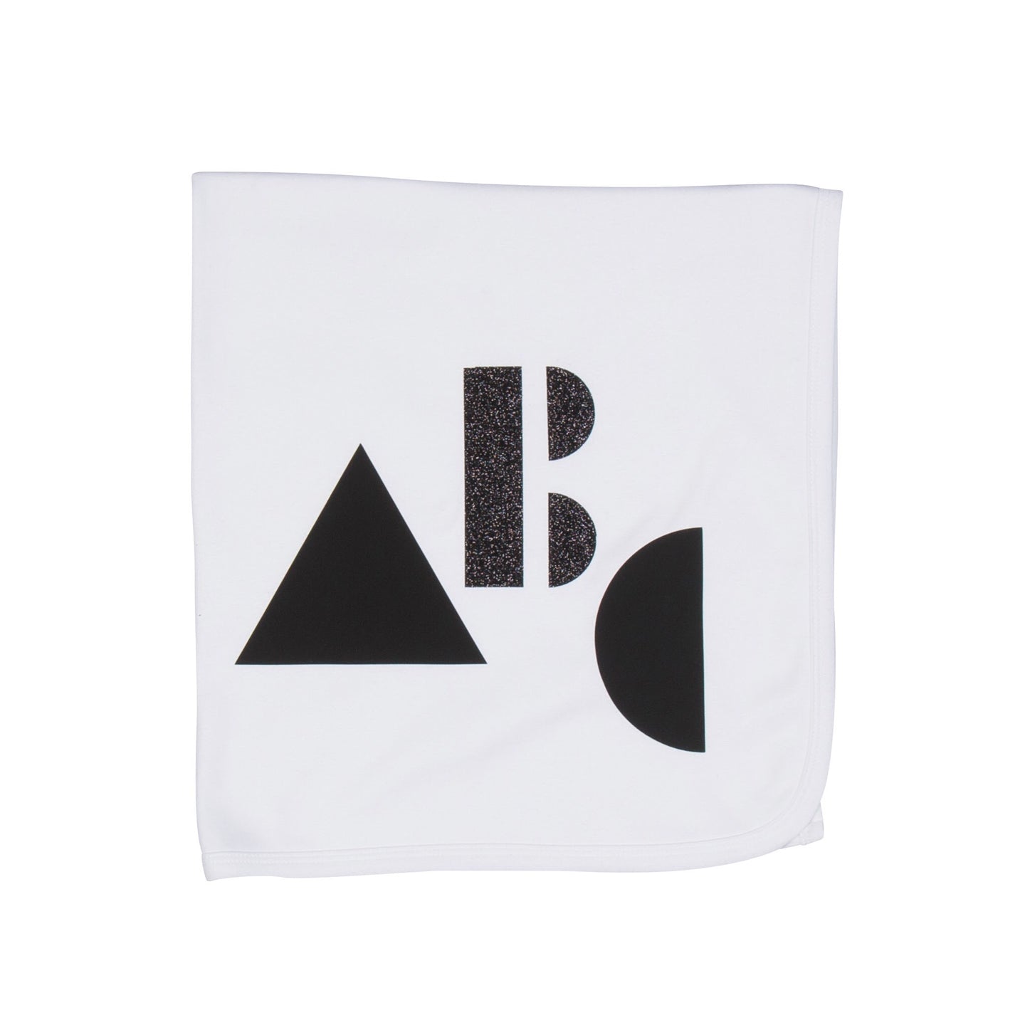 White ABC Blanket