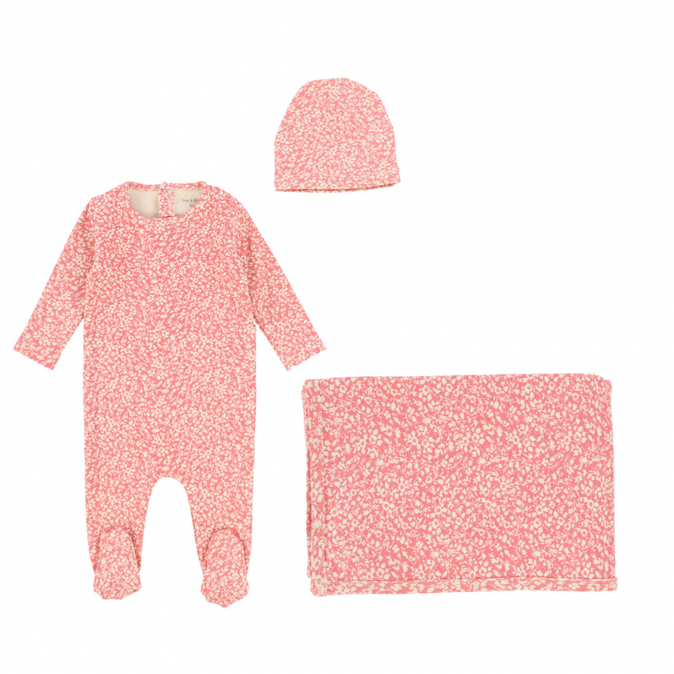 Pinkalicious Botanical Layette Set