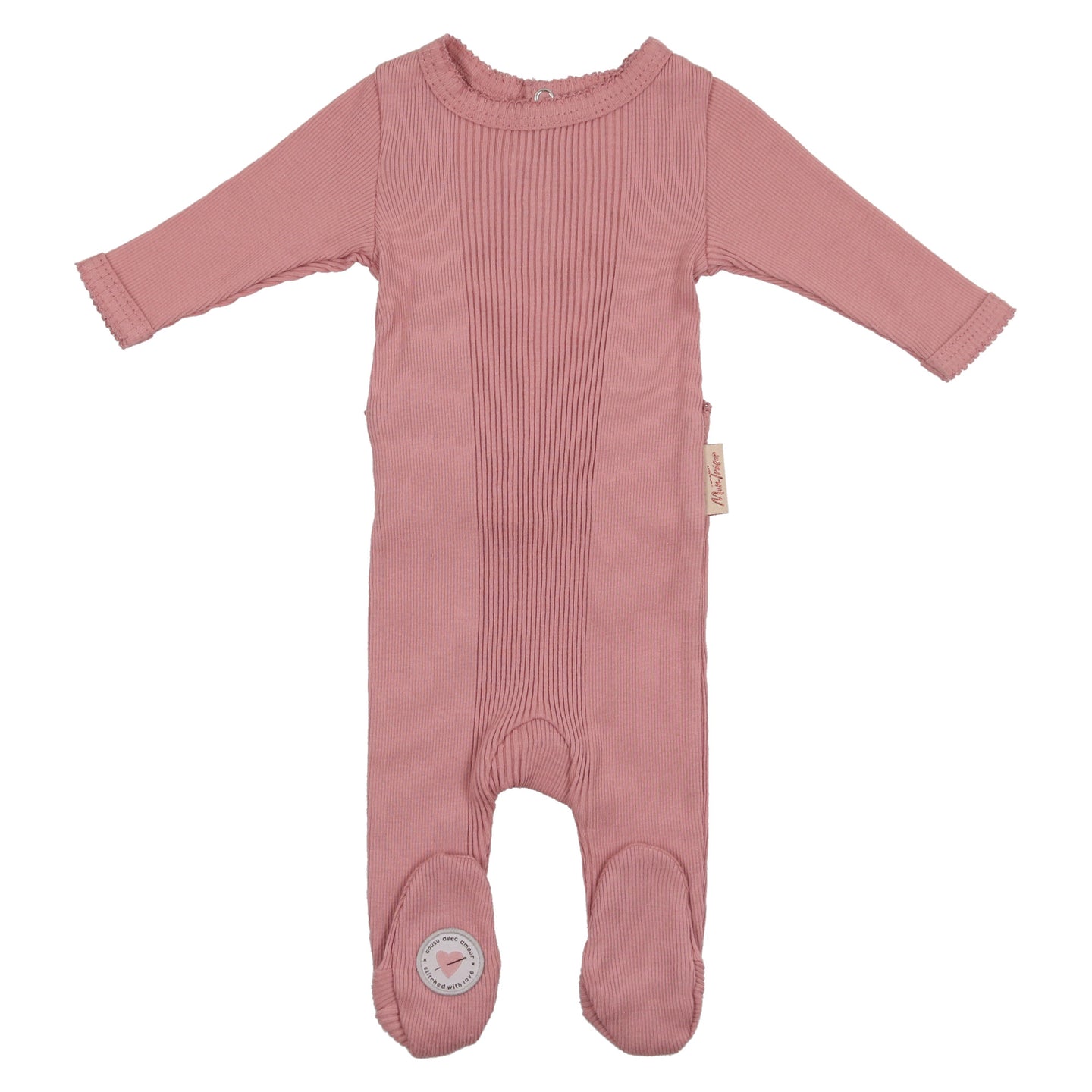 Pale Mauve Cherished Footie