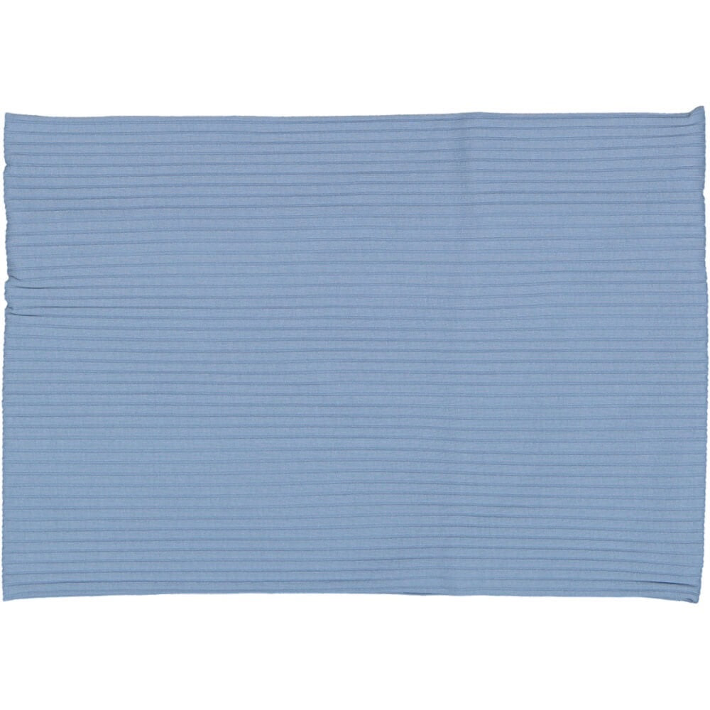 Blue Ribbed Blanket