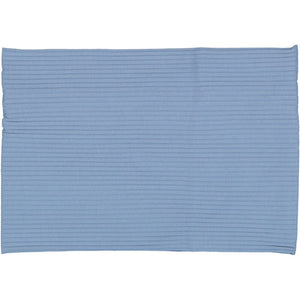 Blue Ribbed Blanket
