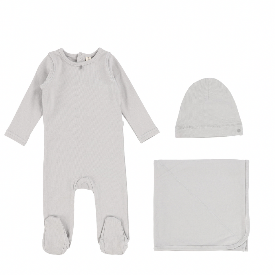 Grey Charm Layette Set