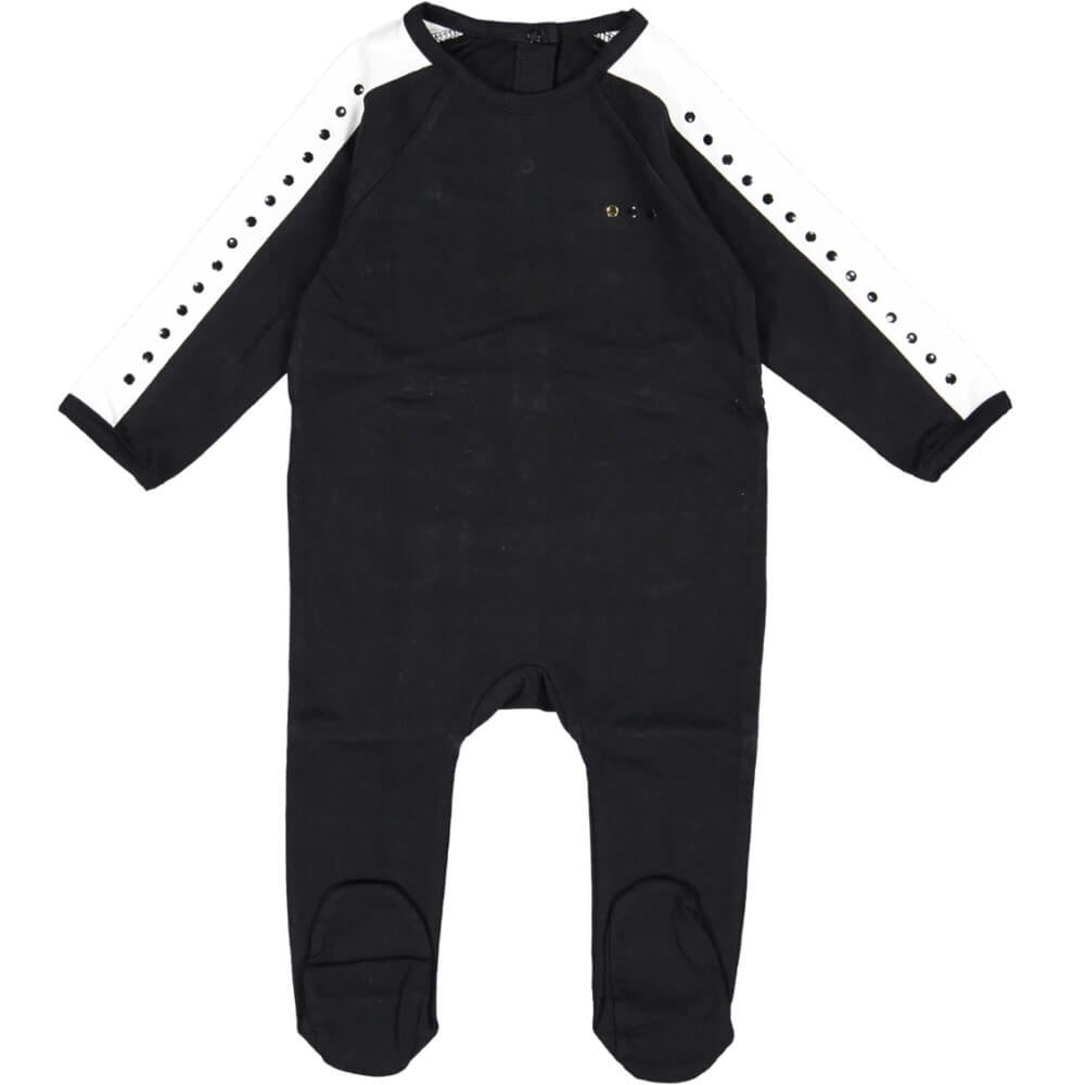 Black Stud Footie