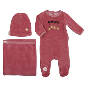 Pink Lullaby Layette Set