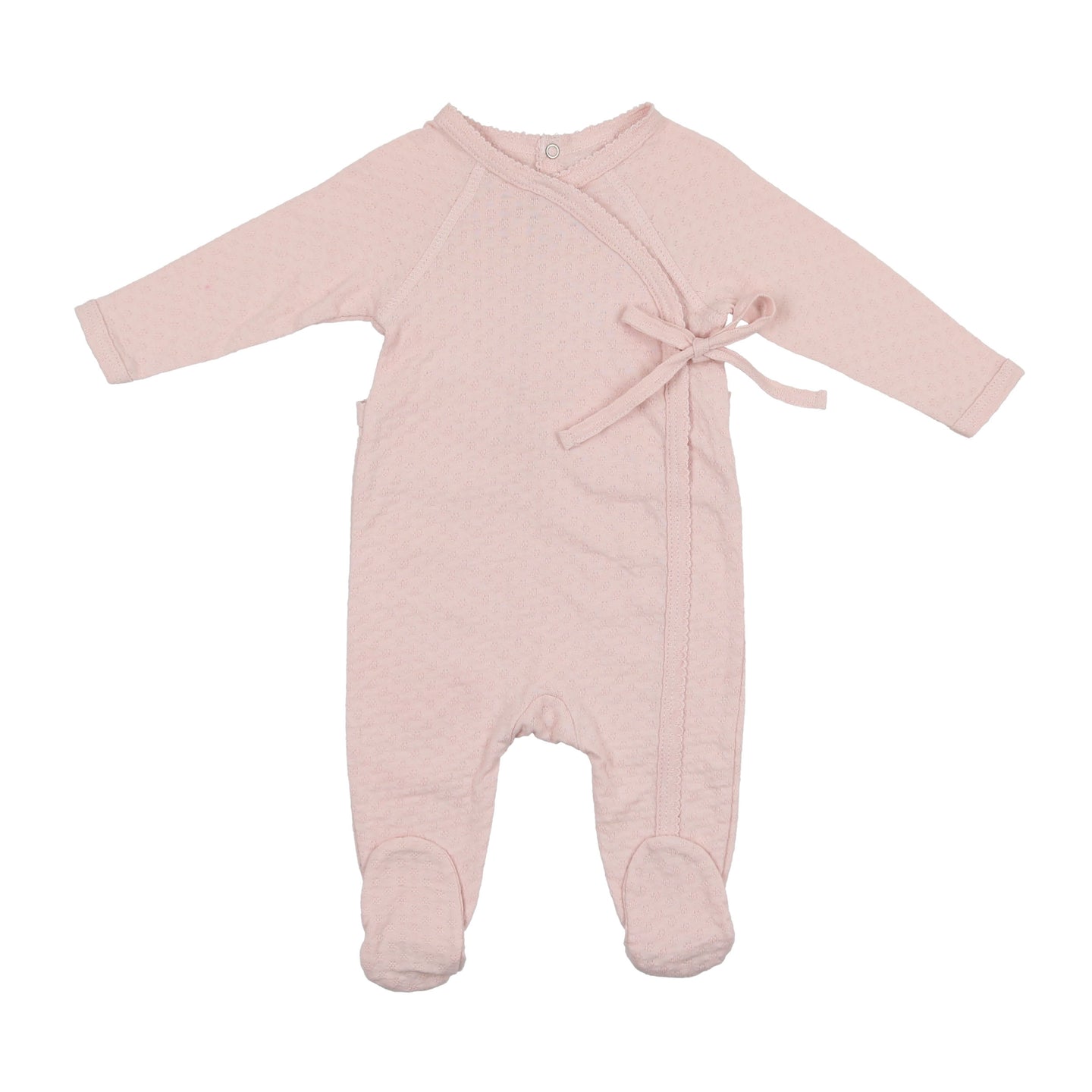 Light Rose Kimono Couture Footie