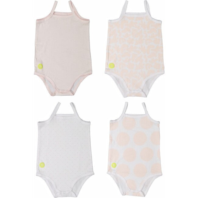 Baby Girl Sleeveless Onsie Set