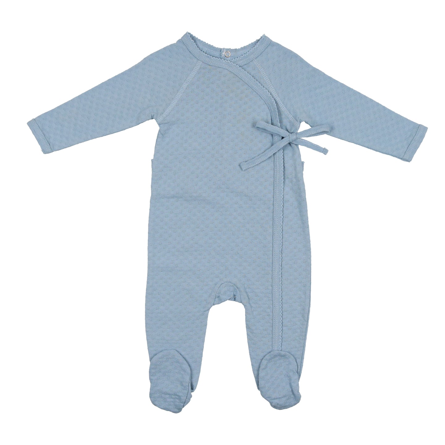 Zen Blue Kimono Couture Footie