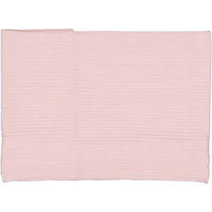 Light Pink Ribbed Layette Set
