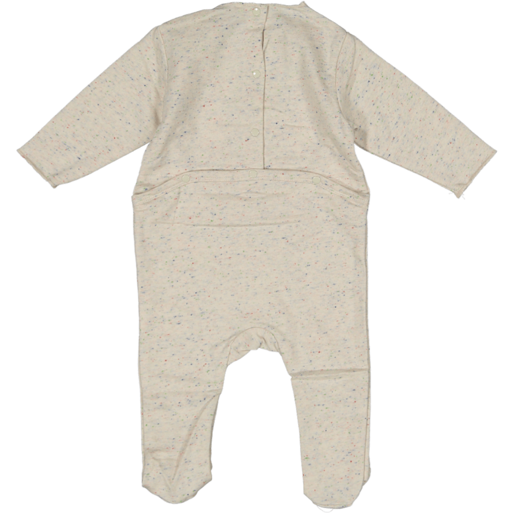 Oatmeal Speckled Footie