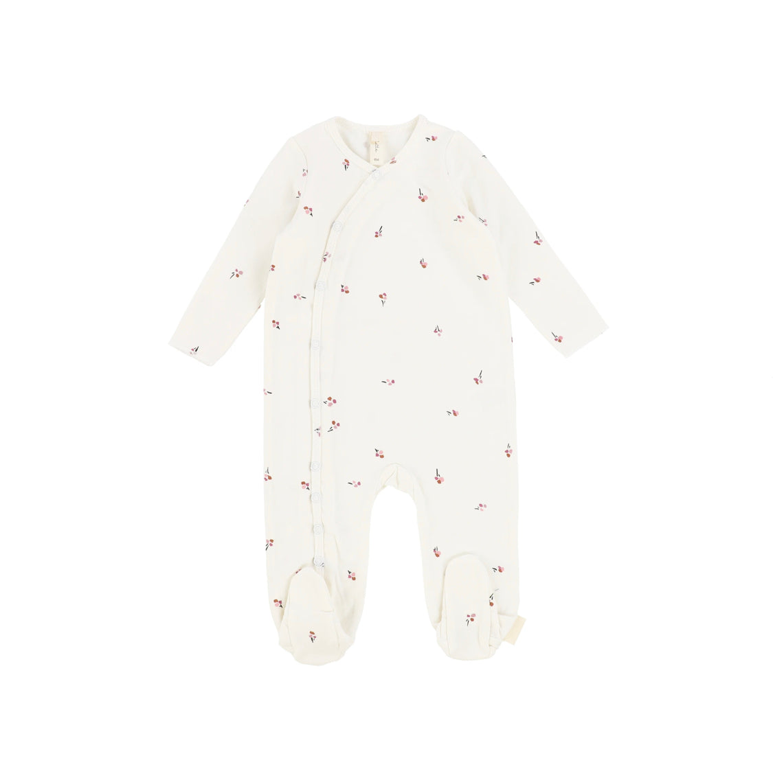Ivory-Mauve Poppy Layette Set